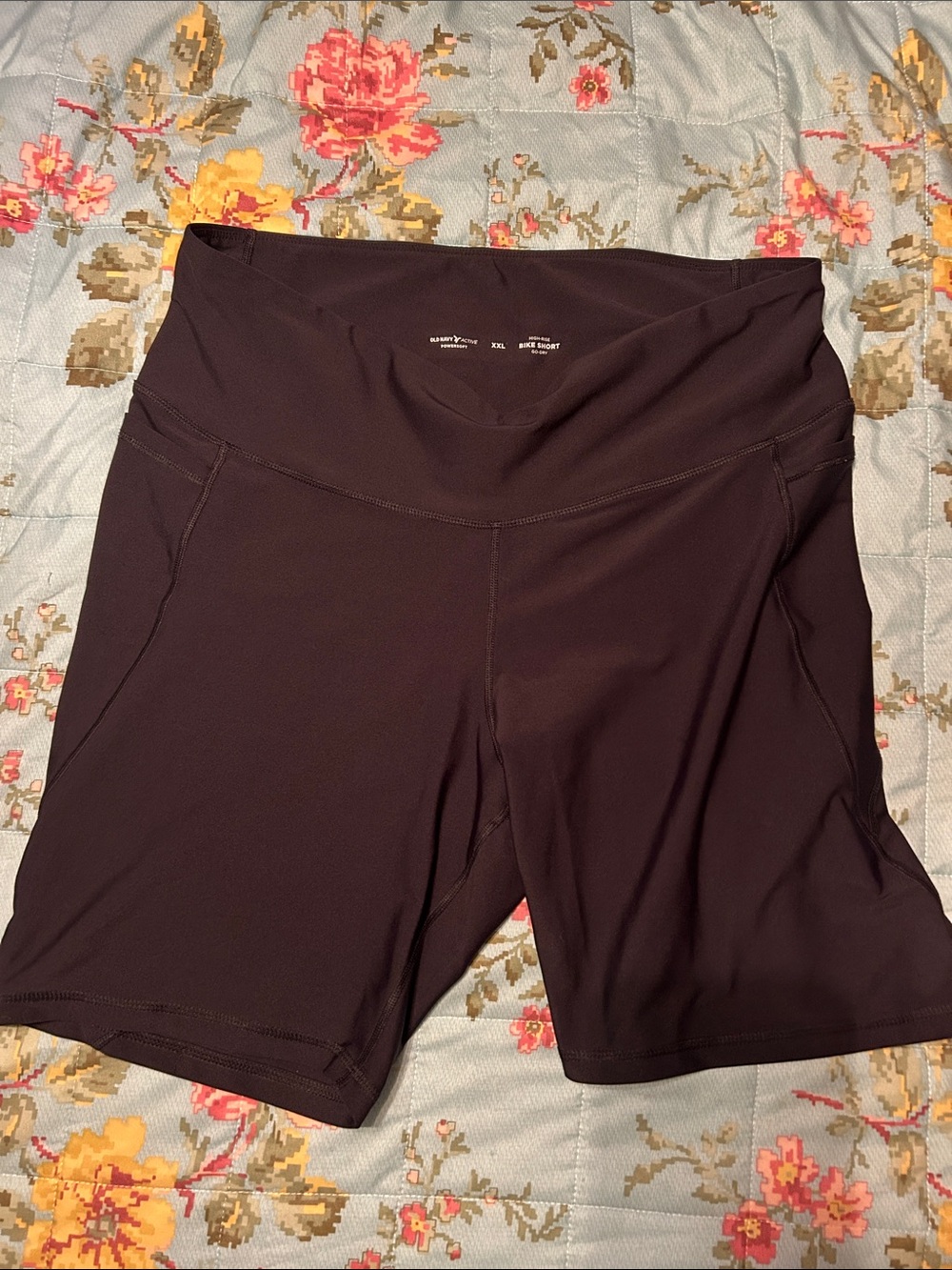 Old Navy Everyday High-Rise Black Bike Shorts